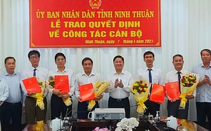 Ninh Thuận điều động và bổ nhiệm nhiều cán bộ cấp sở ngành