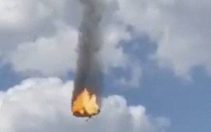 Sốc: Máy bay quân sự Nga liên tiếp phát nổ, bốc cháy như quả cầu lửa, lao xuống gần Ukraine trong một ngày