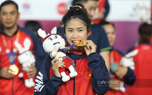 &quot;Hotgirl&quot; ĐT nữ Việt Nam Thanh Nhã nói gì về bàn thắng ở trận chung kết SEA Games 32?