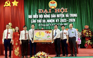 Đại hội đại biểu Hội Nông dân huyện Hà Trung, ông Mai Đức Sơn tái đắc cử Chủ tịch