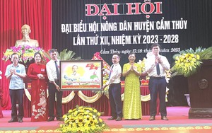 Đại hội đại biểu Hội Nông dân huyện Cẩm Thuỷ, ông Trịnh Huy Phương tái đắc cử chức Chủ tịch