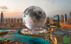 Có gì ở dự án "khủng" hình mặt trăng lộng lẫy, cao gần 300m tại Dubai?