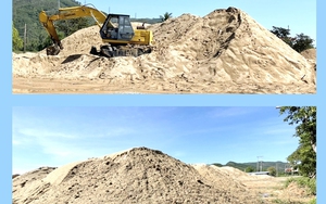 Quảng Ngãi: Giá cát xây dựng tại mỏ dự báo sẽ tăng hàng trăm ngàn đồng/m3 so với trước 