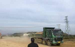 Xử phạt những xe quá tải chở vật liệu thi công cao tốc Bắc-Nam qua Ninh Thuận sau phản ánh của Dân Việt
