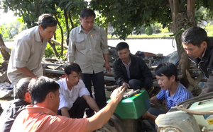 Dạy nghề cho lao động nông thôn ở Lai Châu, học lý thuyết xong thực hành được ngay