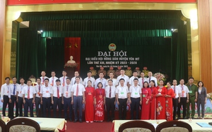 Hưng Yên: Đại hội Hội Nông dân huyện Yên Mỹ, bà Nguyễn Thị Chang tái đắc cử chức Chủ tịch