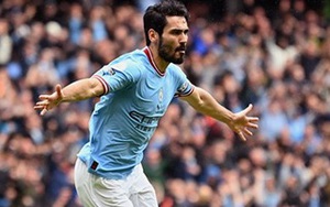 Gundogan giúp Man City tiến sát cơ hội bảo vệ ngôi vương Premier League