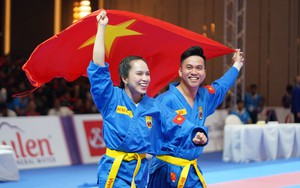 Võ sĩ Hoàng Dũ dập xương sườn, vẫn giành HCV SEA Games 32