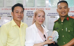Nữ du khách đánh rơi gần 200 triệu đồng ở Nha Trang đã nhận lại tiền