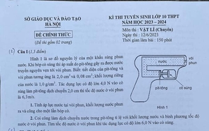 Lại thêm đề thi lớp 10 của Sở GDĐT Hà Nội gây xôn xao: Làm đúng hết cũng chỉ được 9,5 điểm