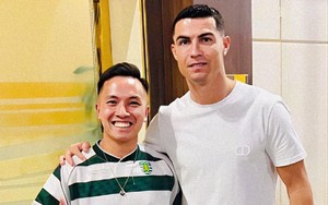 Đỗ Kim Phúc hiện thực hóa giấc mơ gặp gỡ Cristiano Ronaldo