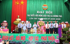 Bà Lê Anh Học tái đắc cử Chủ tịch Hội Nông dân thị xã Hương Trà, tỉnh Thừa Thiên Huế 