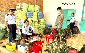Đắk Lắk: Thu giữ hàng nghìn bộ quần áo rằn ri không hóa đơn chứng từ 