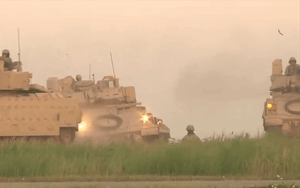 Hình ảnh xe chiến đấu bộ binh cực mạnh của Mỹ rơi vào tay Nga