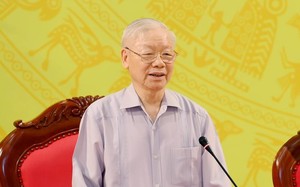 Tổng Bí thư Nguyễn Phú Trọng: &quot;Ngành công an có thời gian hoạt động rất vất vả, song cũng rất đáng tự hào&quot;