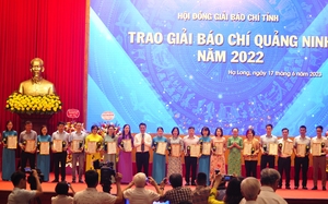 76 tác phẩm được trao giải báo chí tỉnh Quảng Ninh 