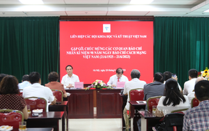 Liên hiệp các hội Khoa học Kỹ thuật Việt Nam chúc mừng kỷ niệm 98 năm ngày Báo chí Cách mạng Việt Nam