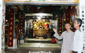 Một ngôi chùa cổ ở núi Hổ của Nam Định ngoài thờ Phật còn thờ 2 cô công chúa nổi tiếng nhà Trần 