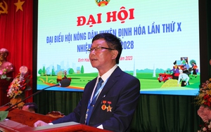 Ông Đoàn Văn Chiến tái đắc cử Chủ tịch Hội Nông dân huyện Định Hoá, tỉnh Thái Nguyên