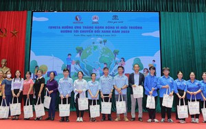 Toyota Việt Nam hưởng ứng tháng hành động vì môi trường hướng tới chuyển đổi xanh năm 2023 tại tỉnh Vĩnh Phúc