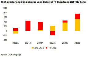VDSC dự báo Long Châu sẽ &quot;gánh&quot; khoản lỗ 187 tỷ đồng năm 2023 từ chuỗi FPT Shop