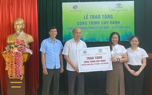 Toyota Việt Nam tiếp tục triển khai Chương trình "Một tỷ cây xanh – Vì Việt Nam xanh" tại tỉnh Hà Tĩnh và An Giang