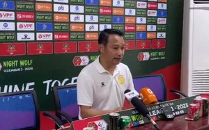 HLV Vũ Hồng Việt: "Có thời điểm Nam Định chơi chùng xuống, không đúng ý đồ của BHL"