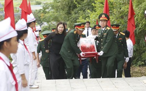 Yên Bái: Tổ chức truy điệu, an táng hài cốt liệt sĩ Lò Văn Nối hy sinh tại Lào