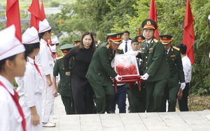 Yên Bái: Tổ chức truy điệu, án táng hài cốt liệt sĩ Lò Văn Nối hy sinh tại Lào