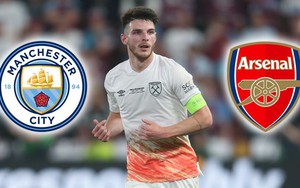 Arsenal quyết "chơi tới cùng" với Man City trong vụ Declan Rice