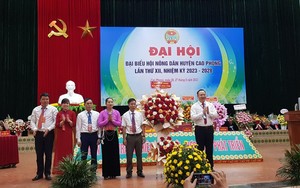 Ông Võ Thành Tiến tái cử Chủ tịch Hội Nông dân huyện Cao Phong