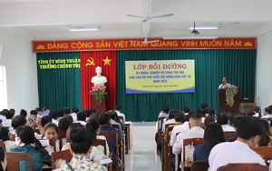 Bình Thuận: 125 cán bộ hội tham dự khóa tập huấn nghiệp vụ công tác Hội Nông dân năm 2023