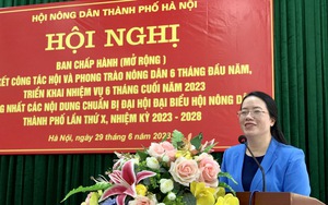 Hội Nông dân TP Hà Nội sơ kết công tác Hội và phong trào nông dân 6 tháng đầu năm 2023