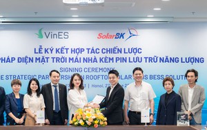 VinES và SolarBK hợp tác thúc đẩy sử dụng giải pháp điện mặt trời mái nhà kèm pin lưu trữ năng lượng tại Việt Nam