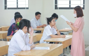 Cận cảnh thí sinh Hà Nội chuẩn bị bước vào kỳ thi lớp 10 đầy thử thách