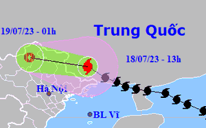 Tin bão trên đất liền: Bão số 1 gây mưa to, lo nhất là lũ quét, sạt lở đất