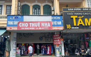 Hà Nội: Bán hàng ế ẩm, nhiều chủ cửa hàng trả mặt bằng kinh doanh