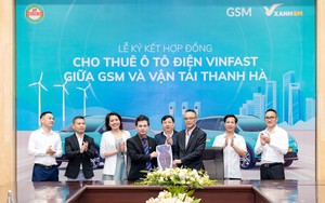 Hợp tác xã Vận tải Thanh Hà 250 xe ô tô điện VinFast từ GSM để cung cấp dịch vụ taxi điện tại Đắk Lắk