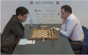 Lê Quang Liêm toàn thắng 2 ván liên tiếp, bứt phá tại Biel Grandmaster 2023