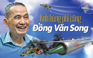 Anh hùng phi công Đồng Văn Song: Chiến binh săn máy bay trinh sát điện tử EB-66 tối tân của Mỹ