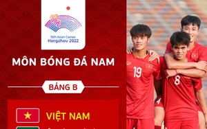 Kết quả bốc thăm bóng đá nam ASIAD 19: Việt Nam cùng bảng Ả Rập Xê Út, Iran và Mông Cổ