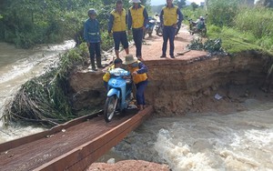 Bình Thuận: Mưa lớn, lũ quét cuốn trôi hàng chục tấn cá, cây nông nghiệp ở huyện Tánh Linh