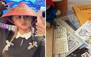 Rosé - BLACKPINK vừa về đến Hàn Quốc đã đăng ảnh đội nón lá, bày tỏ sự lưu luyến fan Việt 