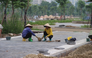 Công viên trăm tỷ ở Hà Nội “thay áo mới” sau nhiều năm bỏ hoang