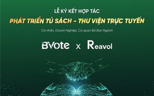 Chúc mừng Bvote hợp tác cùng Reavol đồng hành cùng tủ sách - thư viện trực tuyến 