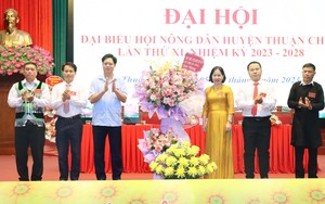 Bà Nguyễn Thúy Ngọc tái đắc cử Chủ tịch Hội Nông dân huyện Thuận Châu, tỉnh Sơn La