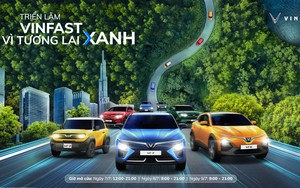 Triển lãm “VinFast - Vì tương lai xanh” tại Hà Nội: ra mắt bộ tứ xe điện VinFast mới