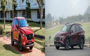 So kè trang bị Mazda CX-5 2023 và Hyundai Tucson, xe nào "ngon", giá tốt?