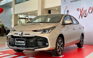 Giá xe Toyota Vios niêm yết và lăn bánh tháng 8/2023: Đà giảm không &quot;phanh&quot;