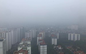 Hà Nội xuất hiện sương mù, báo động nhiều khu vực ô nhiễm không khí "rất có hại cho sức khỏe"